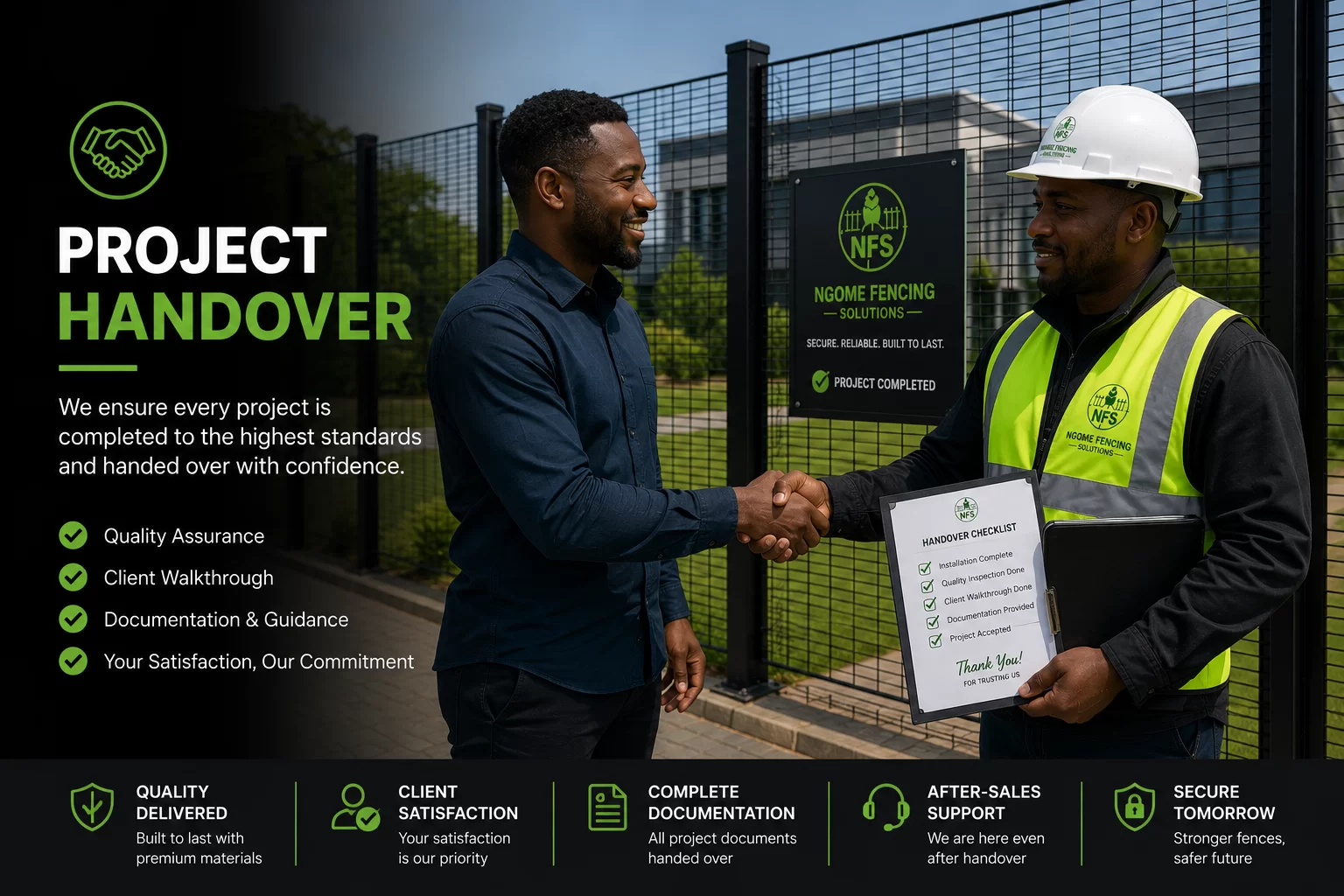 Project Handover